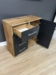 Комод Standart 4+1 Дуб Аппалачі/Антрацит 800x792x350 мм. - изображение 2