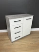 Комод Standart 4+1 Бетон/Білий 800x792x350 мм. - изображение 1