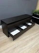 ТВ тумба Quattro 6Н 1400x500x370 mm. Дуб Венге Магія - зображення 4