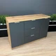 Комод Komfort 3+2 1300x850x450 мм. Дуб Аппалачі/Антрацит - изображение 1