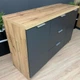 Комод Komfort 3+2 1300x850x450 мм. Дуб Аппалачі/Антрацит - изображение 2