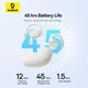 Наушники Baseus Eli 10i Fit Open-Ear для iPhone/Android (white) - изображение 3
