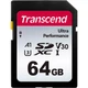 Карта памяти Transcend 64GB SD C10 UHS-I U3 R160/W50MB/s 4K (TS64GSDC340S) - изображение 1