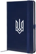 Книга записная Axent Partner Герб 125x195 мм 96 листов в клетку Синяя (8201-02-8-A) - изображение 1