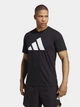 Футболка спортивная длинная мужская Adidas Training Tr-Es Fr Logo T IB8273 S Черная (4065432936286) - изображение 1