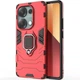 Чехол Fiji Ring для Xiaomi Redmi Note 13 Pro бронированный бампер с кольцом подставкой красный - изображение 2