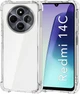 Чехол Fiji Proof для Xiaomi Redmi 14C прозрачный бампер с усиленными бортами прозрачный Transparent - изображение 1