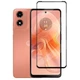 Захисне скло LUX для Motorola G04s повне проклеювання чорний - зображення 1