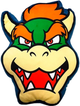 Poduszka Nintendo Super Mario Bros Bowser 3D 40 x 40 cm (8436580117890) - obraz 1