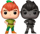 Набір фігурок Funko Pop! Disney Classic Peter Pan and Peter Pans Shadow Exclusive 9 см 2 шт (889698623407) - зображення 2