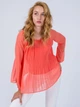 Легка блуза Only 116151011 XL (82835XL) Кораловий - зображення 1