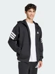 Толстовка на молнии мужская Adidas Not Sports Specific M Fi 3S Fz JD4827 M Черная (4067906121983) - изображение 3