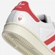 Sneakersy damskie do kostki adidas Originals Superstar W IG5958 41.5 (7.5UK) Biały/Czerwony (4066764086564) - obraz 8