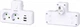 Сетевой фильтр Dyxon 2+3 USB-A + USB-C (PD) Power switch White (DXN-MFP-23PD-PS-W) - изображение 1