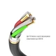 Мережевий фільтр-подовжувач СolorWay 4 розетки/3USB (2USB-A + 1 TYPE-C) (24W) Black 5M (CW-CHE435PDB) - зображення 6