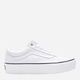 Tenisówki damskie materiałowe Vans Old Skool Platform Tonal Checkerboard VN0A3B3U42B 40 Białe (194902657995) - obraz 1