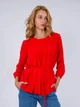 Блуза с завязками Only 116151006 XS (82887XS) Красный - изображение 2