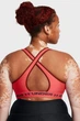 Красивий жіночий топ Crossback Mid Bra Under Armour MD 1361034-713 - зображення 4