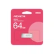 Флешка USB 3.2 64Gb ADATA UR350 Silver/Beige (UR350-64G-RSR/BG) - изображение 5