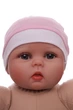 Шапка для девочки интерлок Babykroha классика розовая 0м+ (52007) - изображение 1