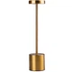 Светодиодная настольная лампа с сенсорным управлением на аккумуляторе Tablelamp Gold 3 режима подсветки - изображение 1