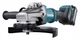 Шліфмашина кутова акумуляторна Makita GA038GT201 (230 мм, 6600 об/хв, BL, AFT, AWS, XGT) - зображення 5