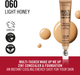 Тональна основа для обличчя Rimmel London Multitasker Wake Me Up Light Honey 20 мл (3616305714916) - зображення 3