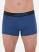 Zestaw majtek męskich typu bokserki bawełnianych 2 szt Levi's Opt Ill Boxer Brief Org Co 701203921-002 L Granatowy (8720245183444) - obraz 2