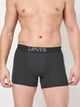 Набір трусів-боксерів чоловічих бавовняних Levi's Opt Ill Boxer Brief Org Co 701203921-007 XL 2 шт Сірий/Чорний (8720245183659) - зображення 2