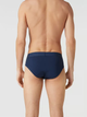 Zestaw majtek męskich typu slipy bawełnianych 2 szt Levi's Solid Basic Brief Org Co 2P 701223909-002 M Granatowy (8720245438513) - obraz 3