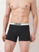 Набір трусів-боксерів чоловічих бавовняних Levi's Vntg Htr Boxer Brief Org Co 701227424-001 2XL 2 шт Чорний (8720245581233) - зображення 3