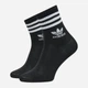 Набор мужских носков высоких хлопковых Adidas Crew Sock 3Str IL5023 40-42 3 пары White/Mgreyh/Black (4066762034772) - изображение 4