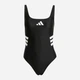 Купальник слитный женский Adidas 3S Uback Suit JH3391 40 Black/White (4067901796834) - изображение 9