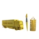 Картонный конструктор Cartonic 3D Puzzle Nova Post Truck (CARTNPTRU) - изображение 8