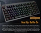 Клавиатура Asus TUF Gaming K3 Gen II Opti-Mech RGB 97key Switches ABS Black (90MP0390-BKMA00) - изображение 3