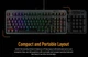 Клавиатура Asus TUF Gaming K3 Gen II Opti-Mech RGB 97key Switches ABS Black (90MP0390-BKMA00) - изображение 4
