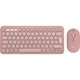 Комплект (клавиатура, мышь) беспроводной Logitech Pebble 2 Combo Rose (920-012241) - изображение 1