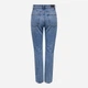 Джинсы Regular Fit женские ONLY 15311652-60869 28 Medium Blue Denim (5715614591787) - изображение 4