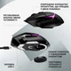 Мышка Logitech G502 X Plus Wireless Black (910-006162) - зображення 7