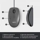Мышка Logitech M100 USB Black (910-006652) - изображение 6