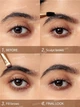 Водостойкая помадка для бровей Sheglam Boss Brow Waterproof Pomade, Ebony, 3,5 г - изображение 3