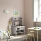 Детская игрушечная кухня IKEA SILLTRUT серый 205.444.92 - изображение 3