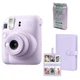 Фотокамера миттєвого друку Fujifilm INSTAX Mini 12 Lilac Purple /Картридж - Фотопапір (10 фото) / Фотоальбом фіолетотвий - изображение 1