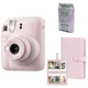 Фотокамера миттєвого друку Fujifilm INSTAX Mini 12 Blossom Pink / Картридж - Фотопапір (10 фото) / Фотоальбом рожевий - изображение 1