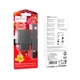 Адаптер мережевий HOCO CS24A Type-C to Type-C Cable Puerto single-port charger set USB Type-C 25W/3A Black - зображення 5