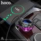 Автомобильный FM-трансмиттер Hoco DFM01 Legend car BT FM transmitter 2хUSB/Type-C 38 Вт Black - изображение 7