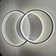 Люстра светодиодная потолочная LUMINARIA AKRILIKA ROUND 80W 3R APP 600x400x110 WHITE/CLEAR 220V IP20 с пультом ДУ - изображение 9
