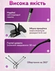 Фитолампа светодиодная для комнатных растений GreenLand двойная с таймером 20W USB + cеть 220В Черный (JDT-0845657) - изображение 3