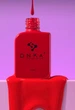 Гель-лак (червоний) ULTRA RED DNKa 12 мл - зображення 3