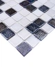 Стеклянная мозаика Glass Mosaic MM03 White&Gray Matt 31,7x31,7 за 1 ШТ - изображение 2